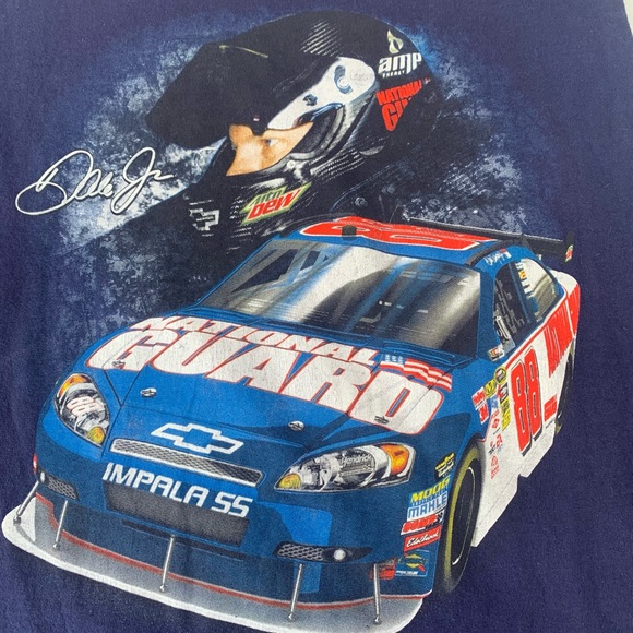 Vintage Y2K Dale Earnhardt Jr Nascar Tank Top Size XL by Winners - Picture 5 of 7